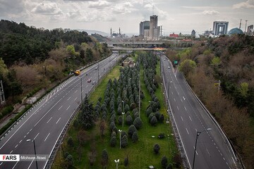 خیابان‌های خلوت تهران
