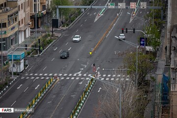 خیابان‌های خلوت تهران
