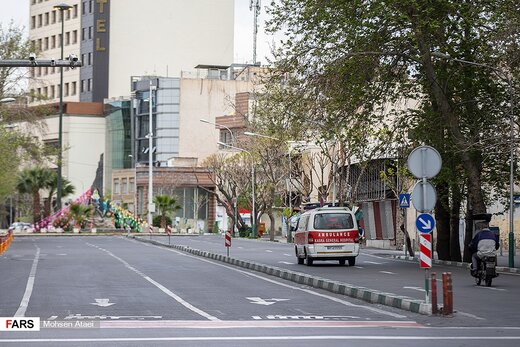 خیابان‌های خلوت تهران