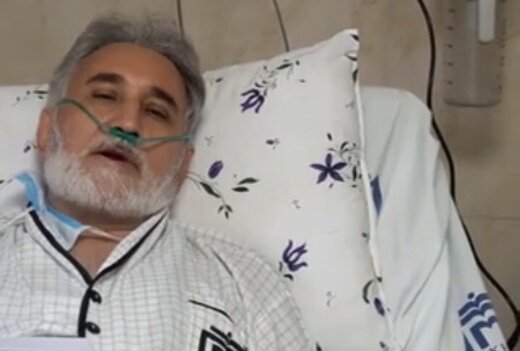 ببینید | انتقاد محمد رضا خاتمی از سرزنش مردم به خاطر کرونا ، روی تخت مراقبت‌های ویژه کرونا!