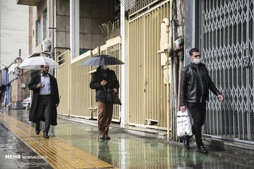 پیش بینی بارش شدید باران در ۵ استان