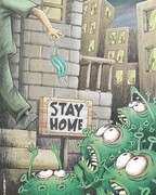 کرونا اینجوری نابود می‌شود!