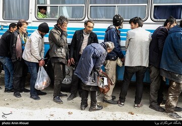 واکنش پلیس به کلونی‌های معتادان در تهران