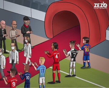 اینم تونل افتخار برای قهرمانان امروز جهان!