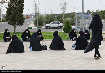 آرامستان بهشت معصومه قم در روزهای کرونایی