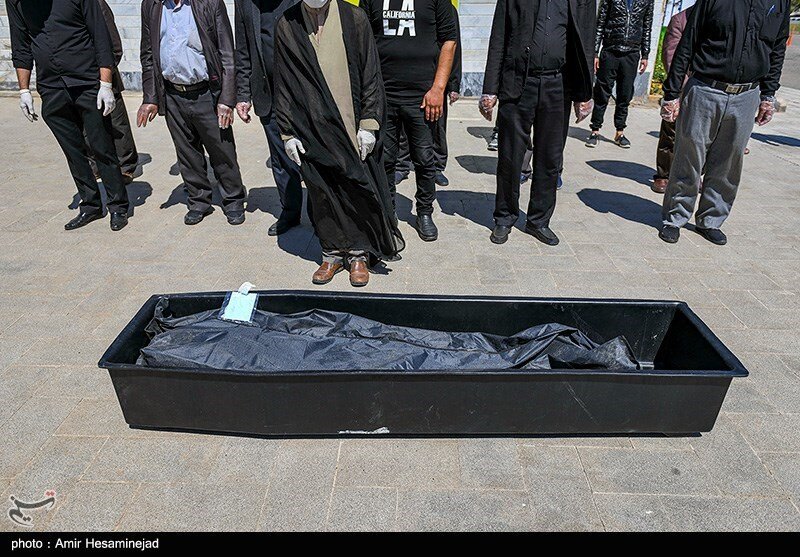 آرامستان بهشت معصومه قم در روزهای کرونایی