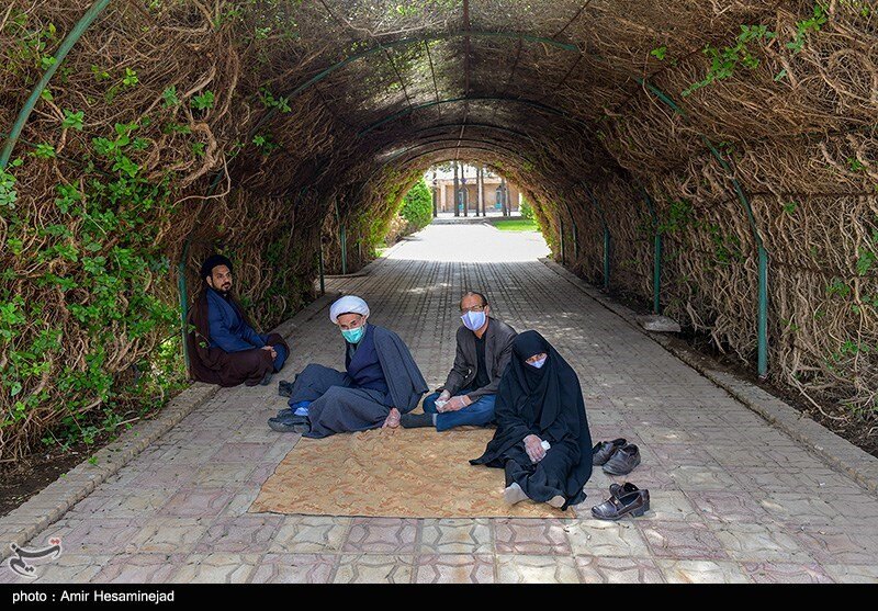 آرامستان بهشت معصومه قم در روزهای کرونایی