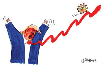 کرونا بالاخره ترامپ را هم وحشت‌زده کرد! 