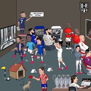 ستاره‌های فوتبال اروپا را در قرنطینه ببینید!