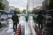 هوای تهران در ۲۰ فروردین بارانی و پاک است