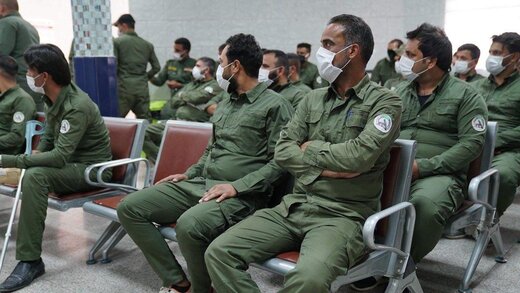 خون دادن اعضای حشد الشعبی