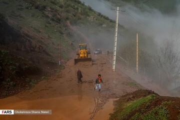 رانش زمین در مازندران