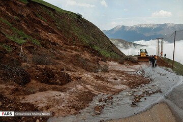 رانش زمین در مازندران