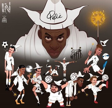 جادوگران باشگاه سانتوس را ببینید!