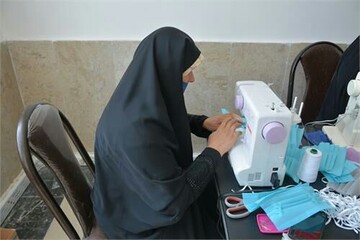 تولید روزانه ۱۵ هزار عدد اقلام بهداشتی توسط مددجویان و مراکز نیکوکاری استان چهارمحال وبختیاری 