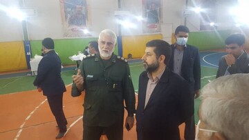 تولید روزانه ۱۲۰۰ دست لباس کادر درمان در سپاه خوزستان