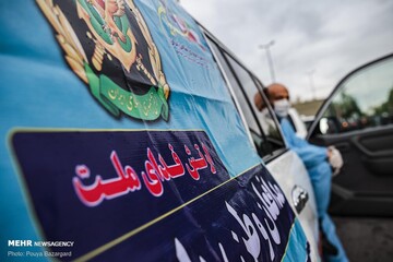 مراسم «رژه خدمت» ارتش در شهرستان ها