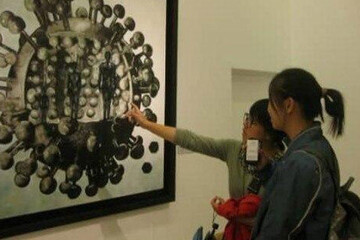 عکس | هنرمندی که ۸ سال پیش کرونا را نقاشی کرد!