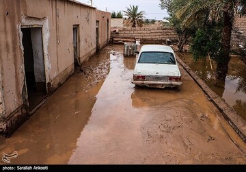 تصاویر بلایی که سیل بر سر این روستاهای کرمان آورد