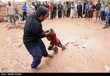 تصاویر بلایی که سیل بر سر این روستاهای کرمان آورد