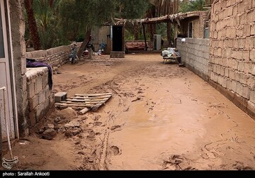 تصاویر بلایی که سیل بر سر این روستاهای کرمان آورد