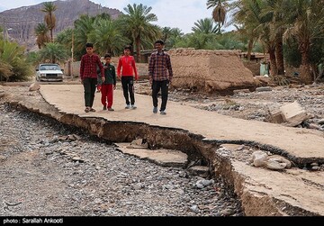 تصاویر بلایی که سیل بر سر این روستاهای کرمان آورد