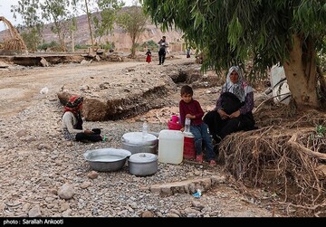 تصاویر بلایی که سیل بر سر این روستاهای کرمان آورد