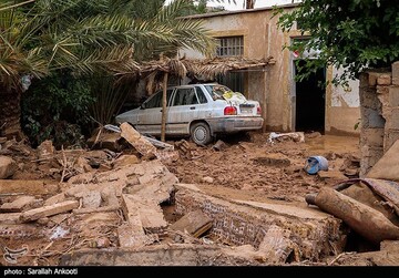 تصاویر بلایی که سیل بر سر این روستاهای کرمان آورد