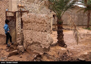 تصاویر بلایی که سیل بر سر این روستاهای کرمان آورد