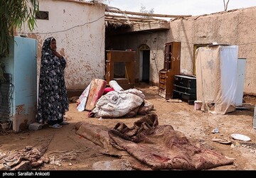 تصاویر بلایی که سیل بر سر این روستاهای کرمان آورد