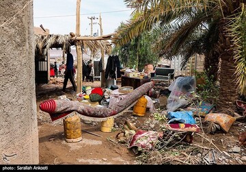 تصاویر بلایی که سیل بر سر این روستاهای کرمان آورد