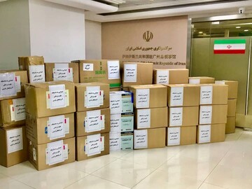 محموله دوم اقلام پزشکی اهدایی کنسولگری ایران در گوانگجوی چین تحویل دانشگاه علوم پزشکی ارومیه شد
