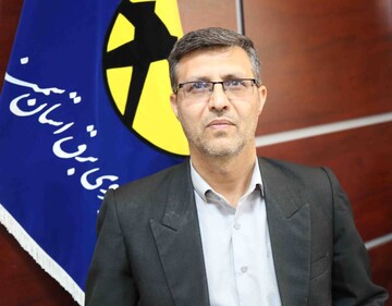 ایستگاه هوایی توزیع برق در شهرستان آرادان