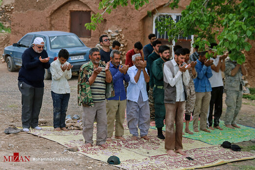 امدادرسانی به روستای سیل زده‌ی «بهانگر» داورزن - سبزوار