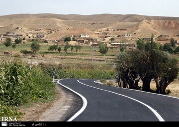 آسفالت ۶۴ کیلومتر راه روستایی در لرستان