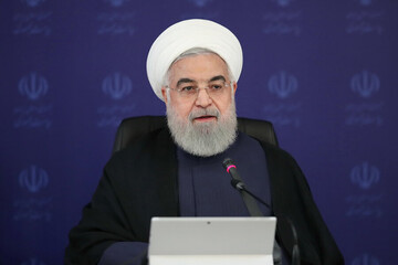 روحانی: تاب‌آوری مردم ایران در شرایط کرونا بی‌نظیر بود /توانایی صادر کردن کیت و ماسک n۹۵ را داریم/ شبکه شاد پابرجا خواهد ماند