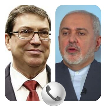 رایزنی ظریف با همتای کوبایی