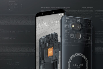 تلفن هوشمند HTC Exodus که می‌تواند ارز دیجیتال استخراج کند