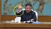 راز جای سوزن روی دست رهبر کره شمالی چیست؟/عکس