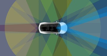 خودروهای تسلا می‌توانند علائم و چراغ‌های راهنمایی رانندگی را ببینند