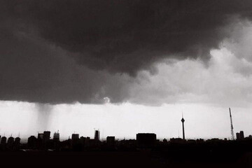 عکس | رقص ابرها در آسمان تهران