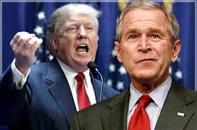 پاسخ ترامپ به پیام ویدیویی جورج بوش:موقع استیضاح کجا بودی؟