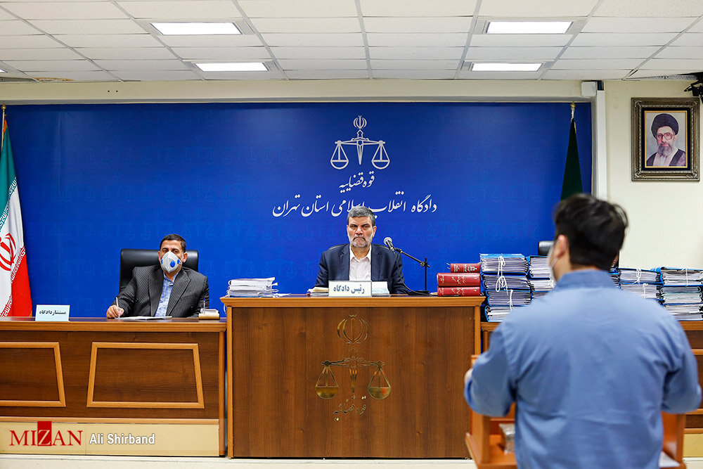 چهارمین جلسه رسیدگی به اتهامات روح الله زم