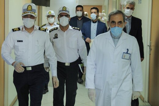 راهنمایی و رانندگی تهران بزرگ از مدافعان سلامت تقدیر کرد