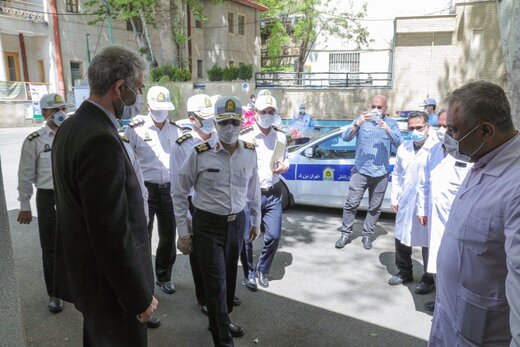 راهنمایی و رانندگی تهران بزرگ از مدافعان سلامت تقدیر کرد