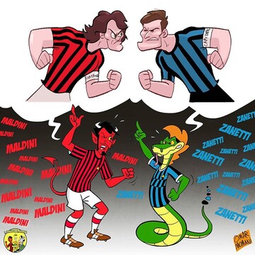 کدومشون بهترین کاپیتان شهر میلان بودن؟