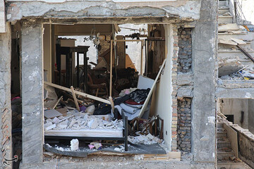 ببینید | انفجار در خانه مسکونی خیابان کمیل تهران