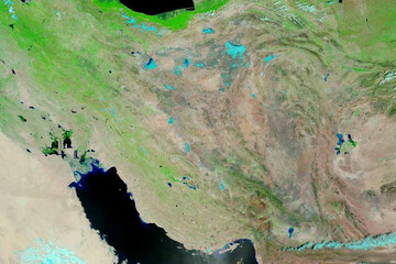 ببینید | عکس منتشر شده از سازمان فضایی آمریکا از بهار ایران