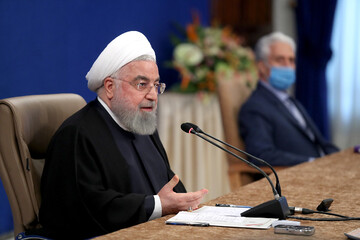 روحانی: قضاوت‌های ‌مغرضانه علیه نظام و دولت را نقش برآب کردیم
