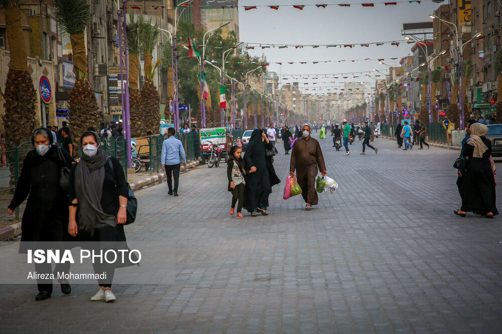 اهواز در وضعیت قرمز کرونا